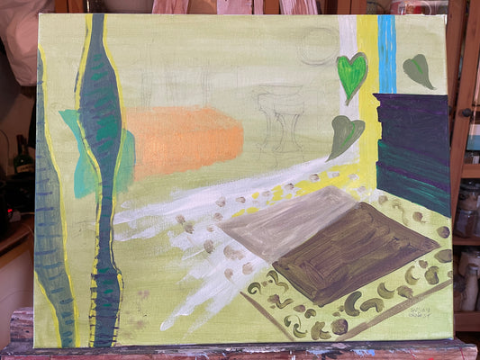 23. If my room were green